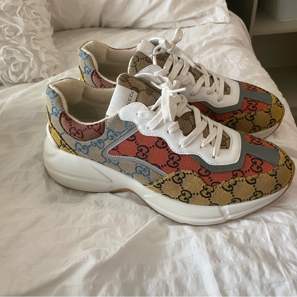 Gucci Colorful Patterned Sneakers